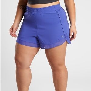 Athleta NWT Mesh Racer Run Short 4" Size 3X